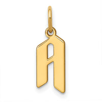 14KY Letter A Initial Pendant-XNA1335Y/A