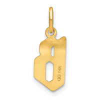 14KY Letter B Initial Pendant-XNA1335Y/B