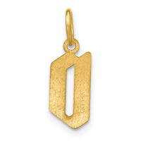 14KY Letter D Initial Pendant-XNA1335Y/D