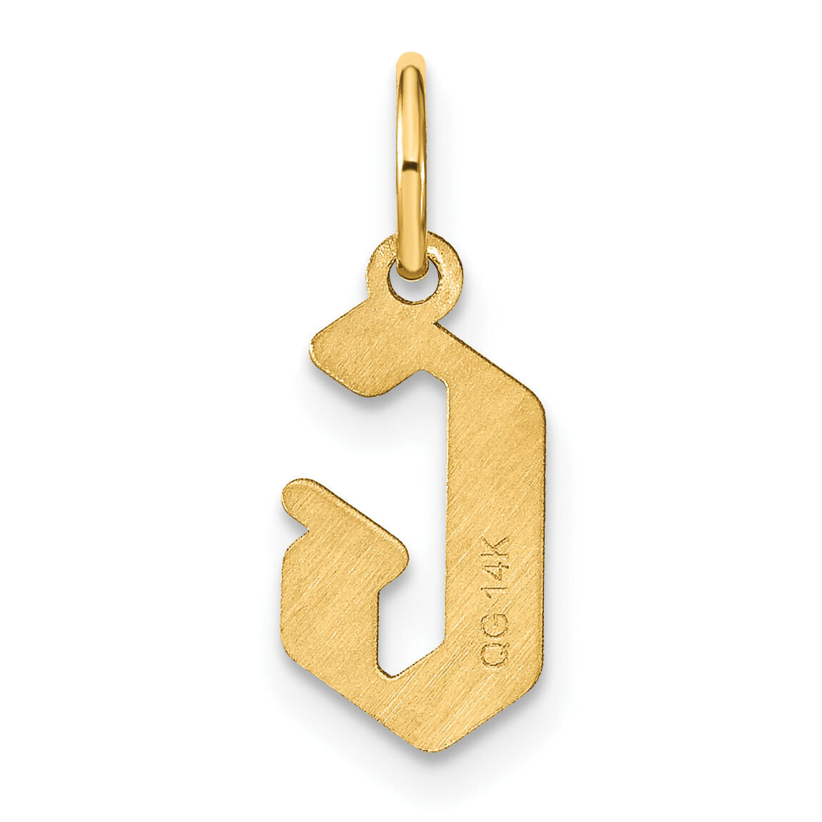 14KY Letter G Initial Pendant-XNA1335Y/G