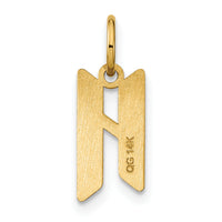 14KY Letter H Initial Pendant-XNA1335Y/H