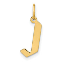 14KY Letter J Initial Pendant-XNA1335Y/J