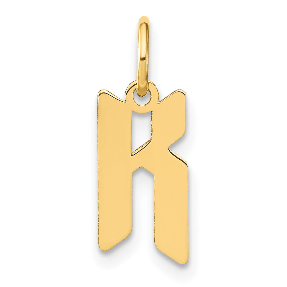 14KY Letter K Initial Pendant-XNA1335Y/K