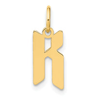 14KY Letter K Initial Pendant-XNA1335Y/K