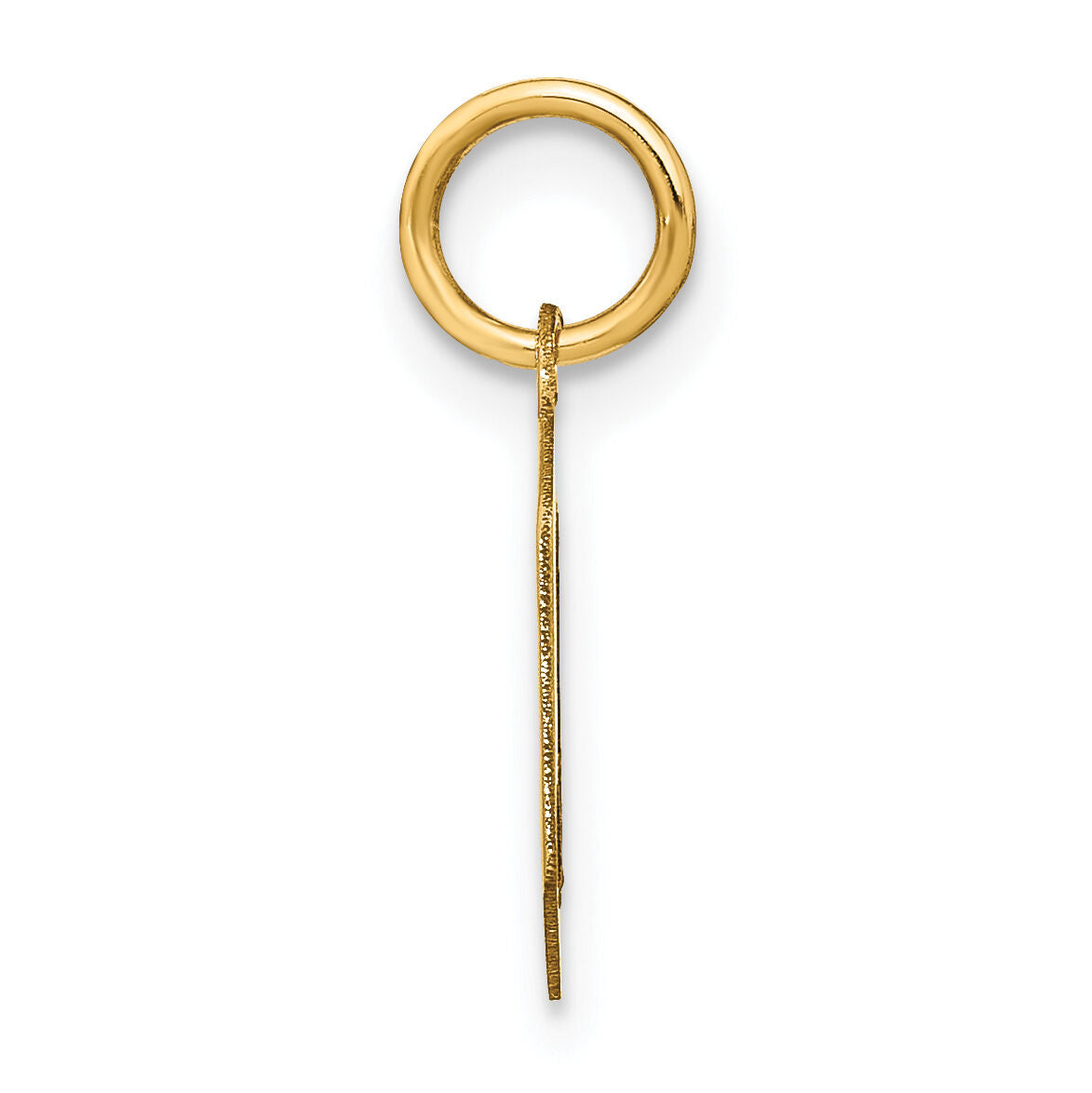14KY Letter O Initial Pendant-XNA1335Y/O
