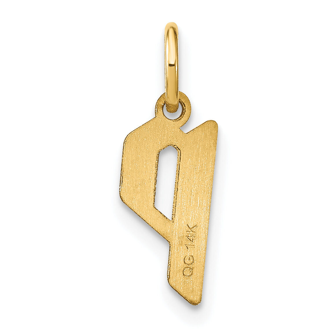 14KY Letter P Initial Pendant-XNA1335Y/P