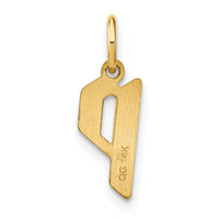 14KY Letter P Initial Pendant-XNA1335Y/P