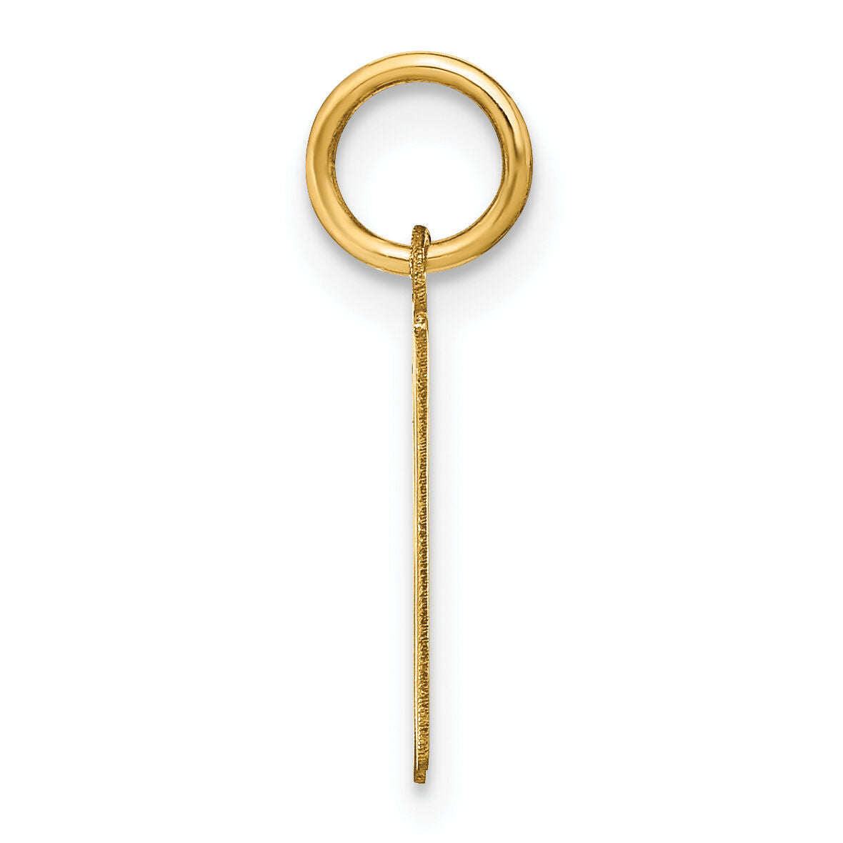 14KY Letter R Initial Pendant-XNA1335Y/R