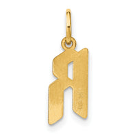 14KY Letter R Initial Pendant-XNA1335Y/R