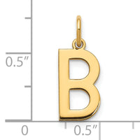 14ky Letter B Initial Pendant-XNA1336Y/B