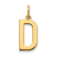 14ky Letter D Initial Pendant-XNA1336Y/D