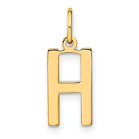 14ky Letter H Initial Pendant-XNA1336Y/H