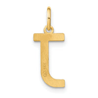 14ky Letter J Initial Pendant-XNA1336Y/J