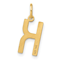 14ky Letter K Initial Pendant-XNA1336Y/K