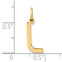 14ky Letter L Initial Pendant-XNA1336Y/L