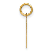 14ky Letter R Initial Pendant-XNA1336Y/R