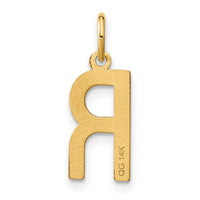 14ky Letter R Initial Pendant-XNA1336Y/R