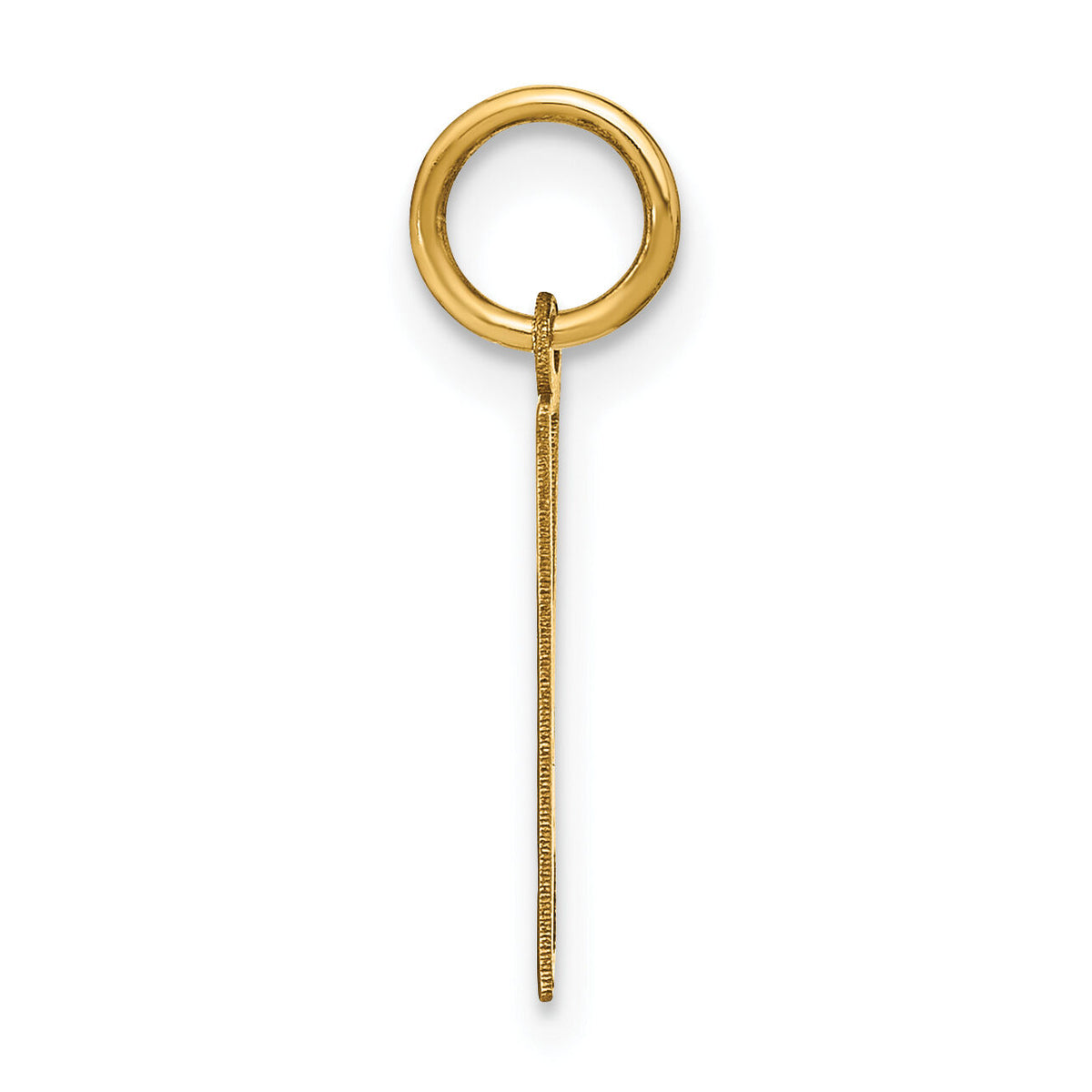 14ky Letter W Initial Pendant-XNA1336Y/W