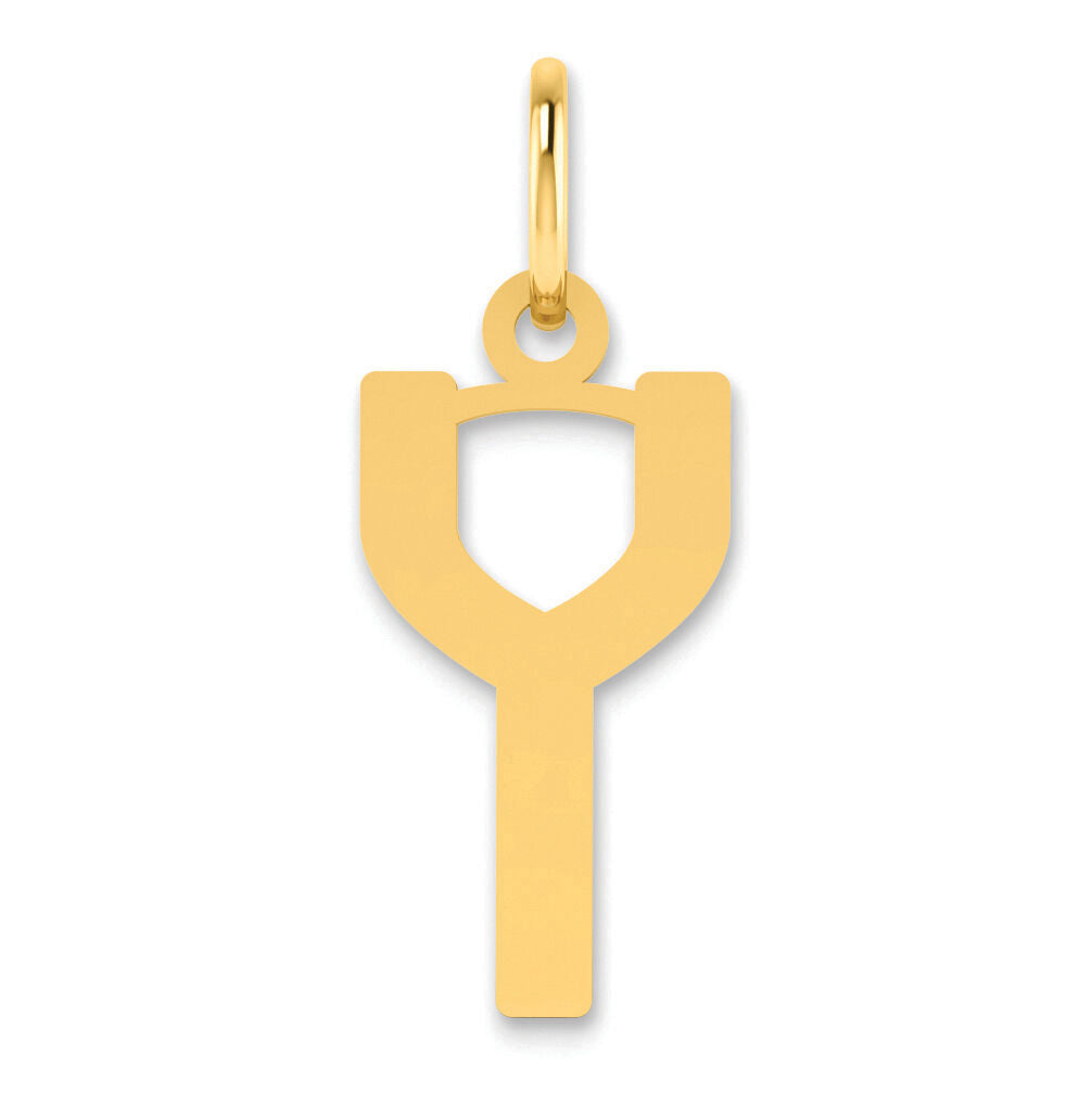 14ky Letter Y Initial Pendant-XNA1336Y/Y