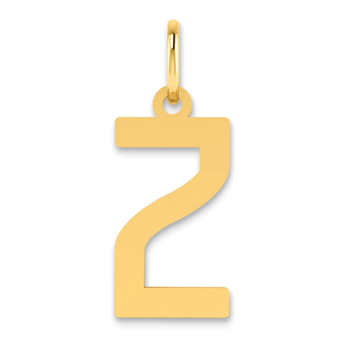 14ky Letter Z Initial Pendant-XNA1336Y/Z