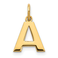 14ky Letter A Initial Pendant-XNA1337Y/A