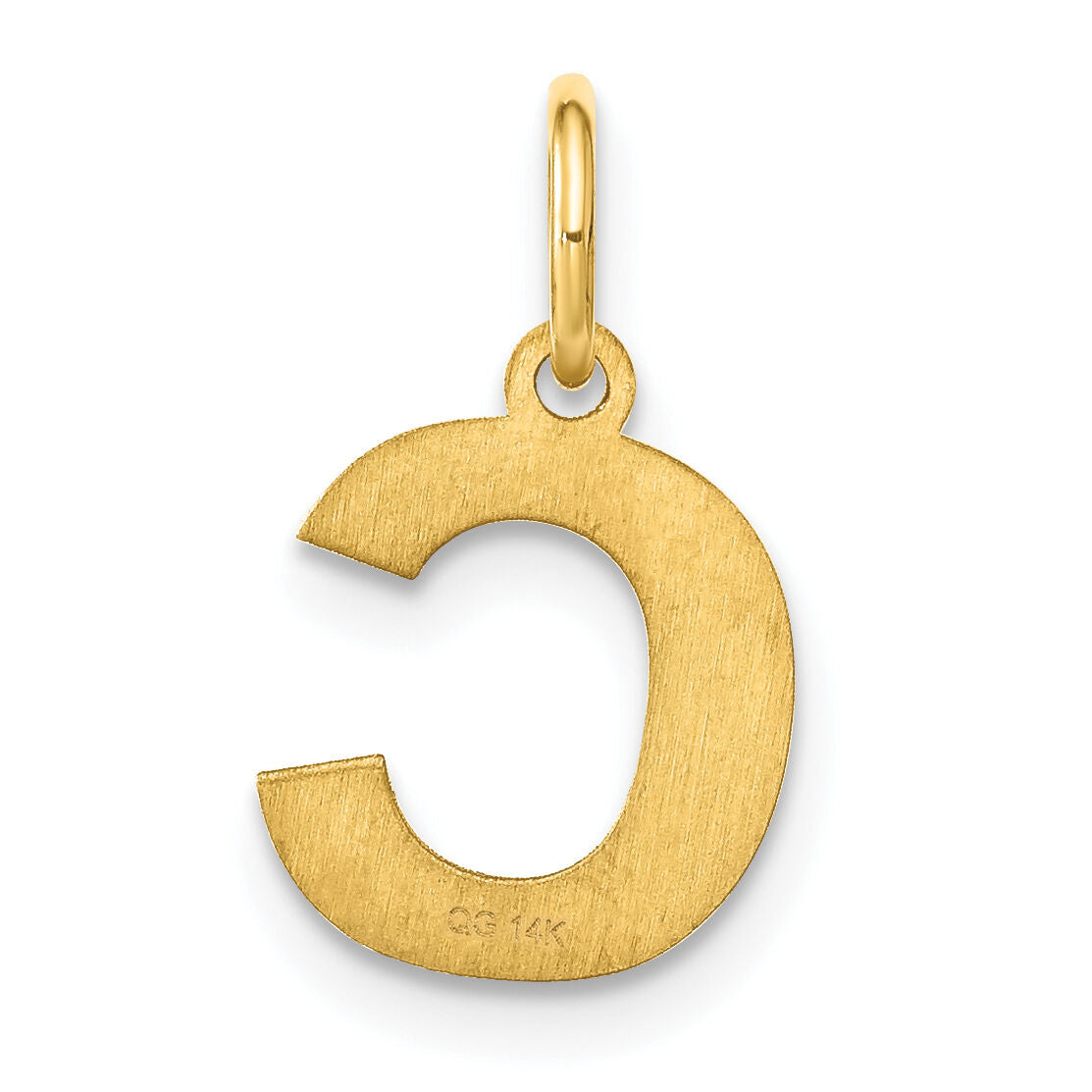 14ky Letter C Initial Pendant-XNA1337Y/C
