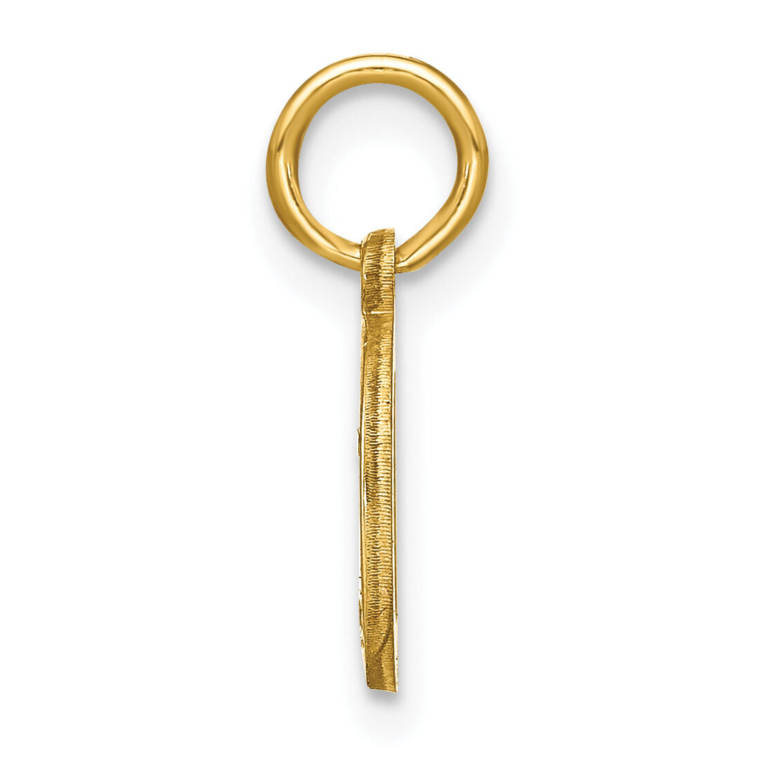 14ky Letter D Initial Pendant-XNA1337Y/D