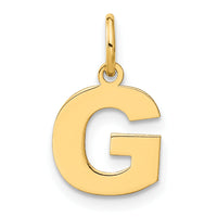 14ky Letter G Initial Pendant-XNA1337Y/G