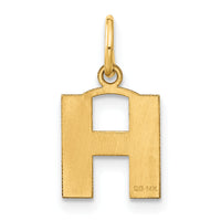 14ky Letter H Initial Pendant-XNA1337Y/H