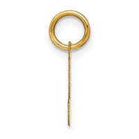 14ky Letter J Initial Pendant-XNA1337Y/J