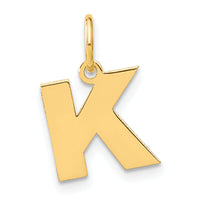 14ky Letter K Initial Pendant-XNA1337Y/K