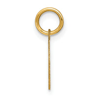 14ky Letter L Initial Pendant-XNA1337Y/L