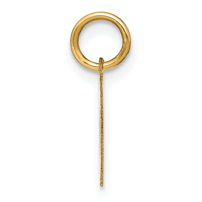 14ky Letter O Initial Pendant-XNA1337Y/O