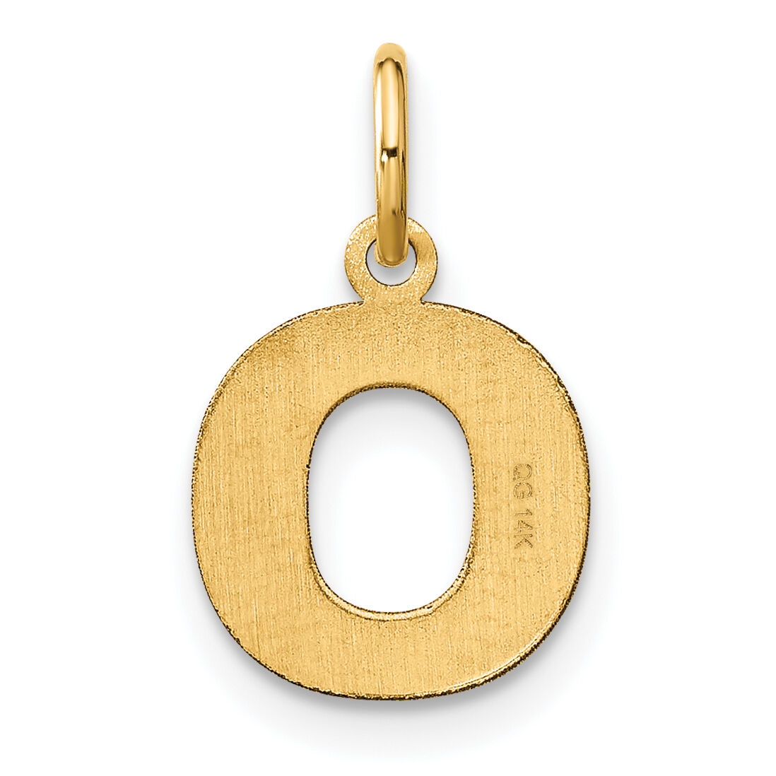 14ky Letter O Initial Pendant-XNA1337Y/O