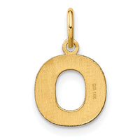 14ky Letter O Initial Pendant-XNA1337Y/O