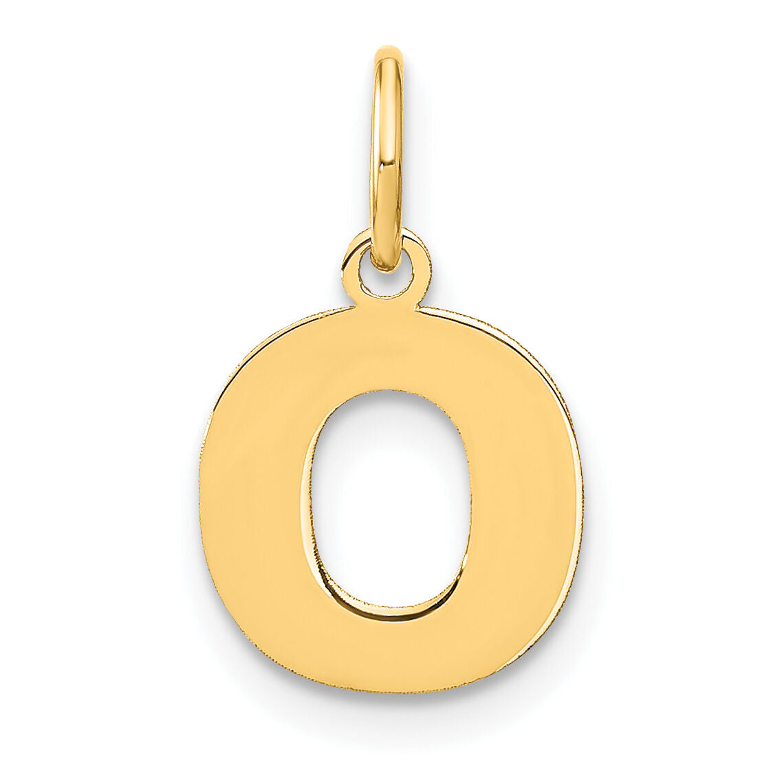 14ky Letter O Initial Pendant-XNA1337Y/O