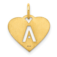 14ky Initial Letter A Initial Charm-XNA1338Y/A