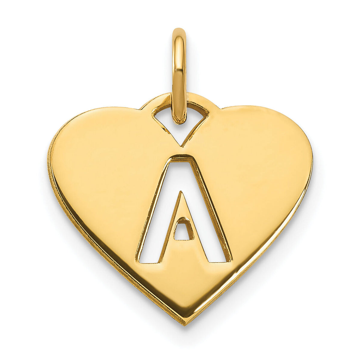 14ky Initial Letter A Initial Charm-XNA1338Y/A