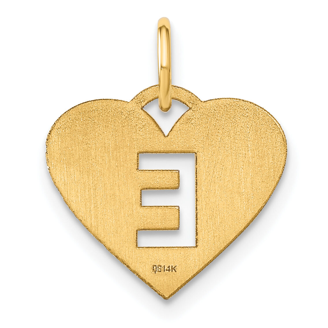 14ky Initial Letter E Initial Charm-XNA1338Y/E