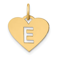 14ky Initial Letter E Initial Charm-XNA1338Y/E