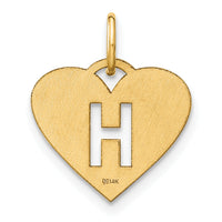 14ky Initial Letter H Initial Charm-XNA1338Y/H