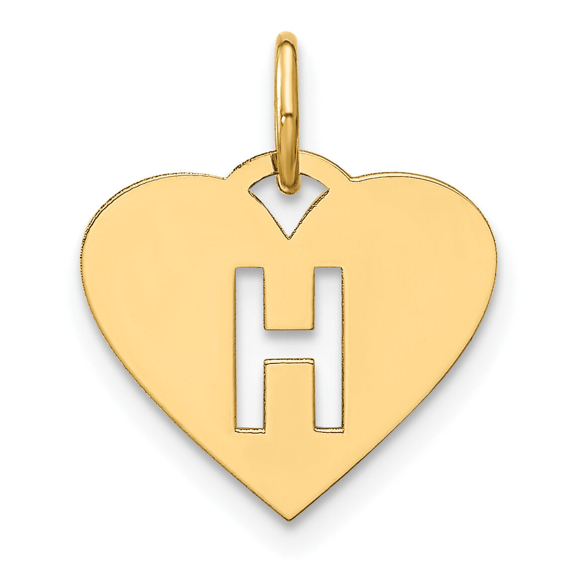 14ky Initial Letter H Initial Charm-XNA1338Y/H