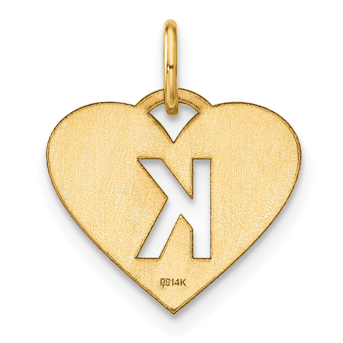14ky Initial Letter K Initial Charm-XNA1338Y/K