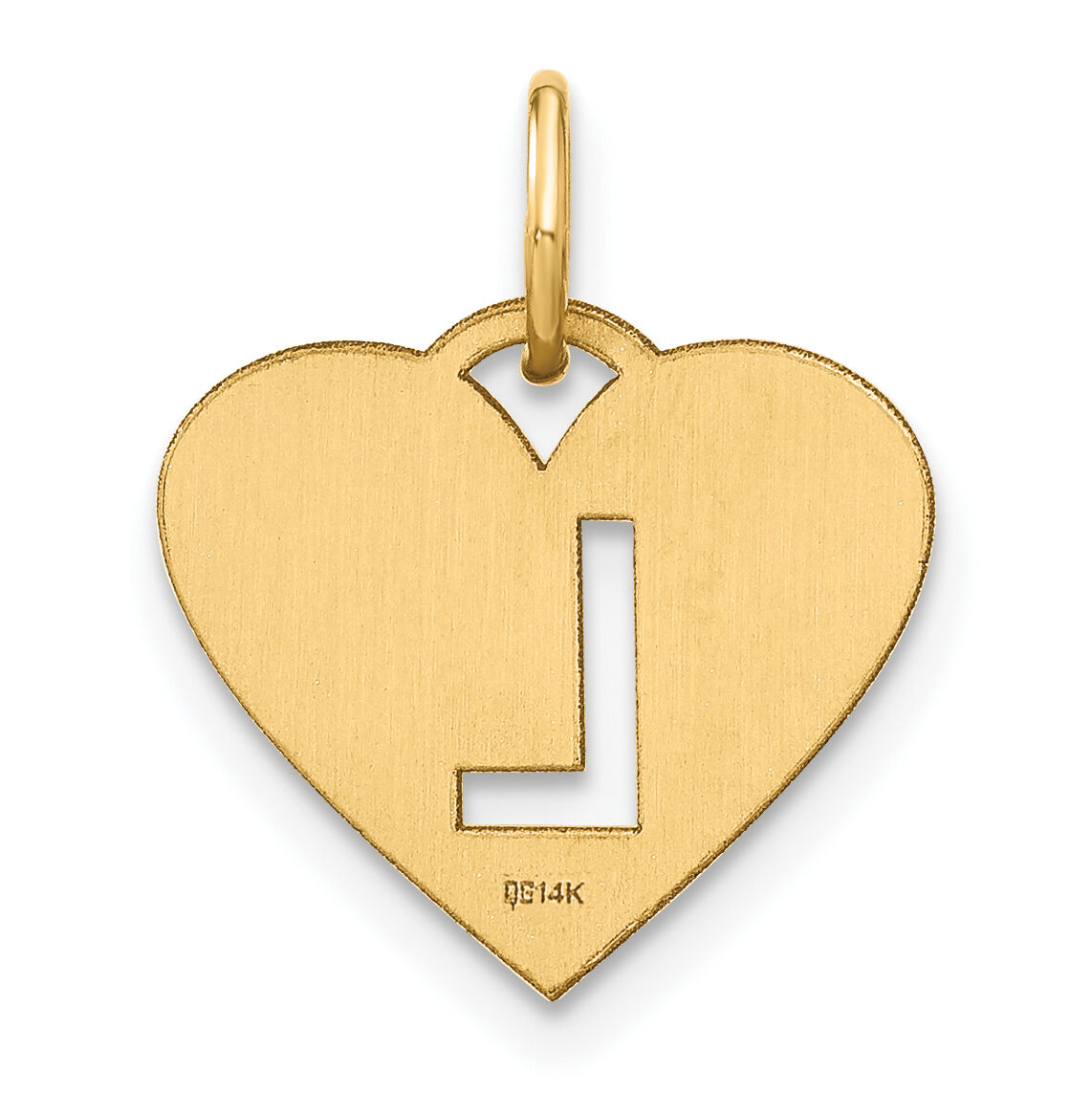 14ky Initial Letter L Initial Charm-XNA1338Y/L
