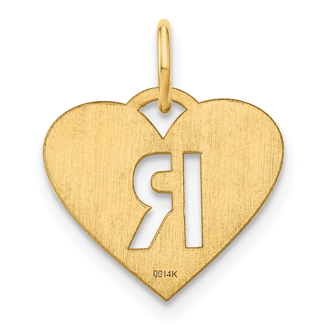 14ky Initial Letter R Initial Charm-XNA1338Y/R
