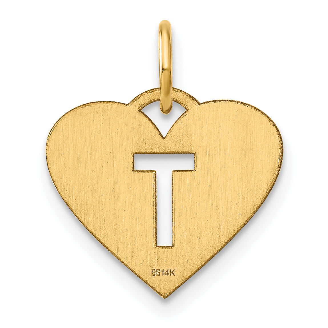 14ky Initial Letter T Initial Charm-XNA1338Y/T