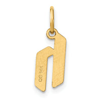 14ky Lowercase Letter H Initial Pendant-XNA1383Y/H
