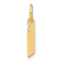 14ky Lowercase Letter I Initial Pendant-XNA1383Y/I