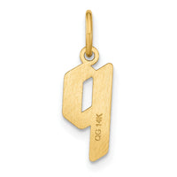 14ky Lowercase Letter P Initial Pendant-XNA1383Y/P