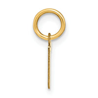 14ky Lowercase Letter R Initial Pendant-XNA1383Y/R